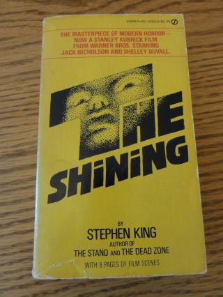 Great Vintage Book The Shining By Stephen King First Signet Printing 1978
