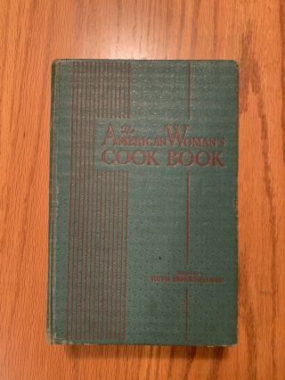 Vintage Cookbook The American Woman 