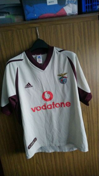 Benfica 2001 - 02 Away Vintage Football Shirt -