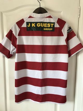 Vtg Wigan Warriors Rugby League Shirt Jersey ISC Small S 3