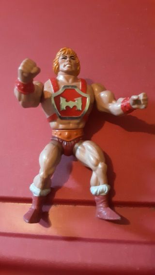 1984 Masters Of The Universe Motu Thunder Punch He - Man Action Figure Vintage