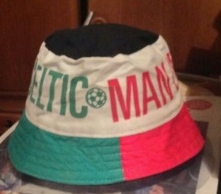 Manchester United Glasgow Celtic Vintage 1990s Bucket Hat