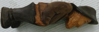 Vintage Hand Carved Wood Old Man from Denmark 2