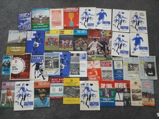 Vintage Football Programmes 60s 70s 80s