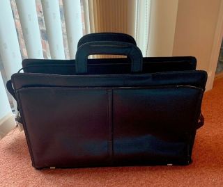 Jaguar Xk8 Vintage Black Briefcase Bag Case Press Issue