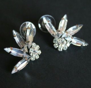 Vintage Style Art Deco Revival Crystal Rhinestone Earrings Jewellery