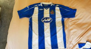 Wigan Athletic Fc ‘umbro’ Home Shirt 2007 - 2008 Vintage Xl