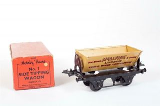 Vintage O Gauge " Hornby  Mcalpine  No.  1 Side Tipping Wagon "