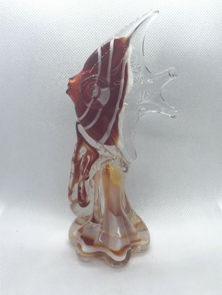 Vintage Murano Glass Angel Fish
