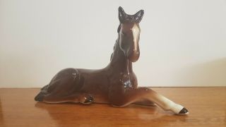 Vintage Sylvac Pottery Foal Horse Figurine - Made In England,  Ceramic,  Porcelain