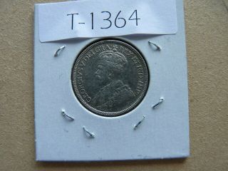 Vintage Canada 25 Cent Silver 1936 Quality T1364