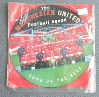 Vintage Manchester Utd Vinyl Record 