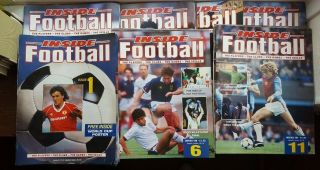 32 Vintage Inside Football Issues 1 To 32 (1989 - 1990) Uk Football Magazines