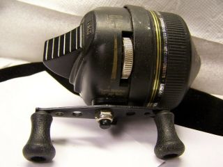 Vintage Fishing Reel Zebco 808 Early Model Made In Usa Large Reel