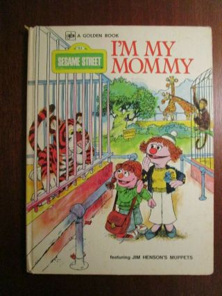 Vintage Sesame Street “ I’m My Mommy” “i’m My Daddy” Golden Book