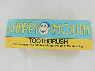 Happy Mouth Boobs Tooth Brush Spencer Gifts Gag Gift Vintage 1979 Box
