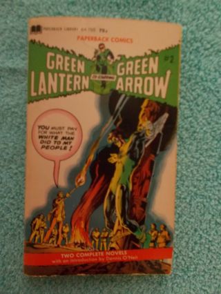 Dc Comics Green Lantern Green Arrow 2 Vintage (1972) Paperback,  Neal Adams Rare