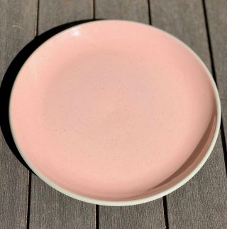 Vintage Harkerware Stone China Pink Speckled/gray Dinner Plates - (up To 10 Qty)
