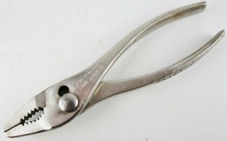 Vintage Crescent Tool Co.  L26 Thin Nose Slip Joint Pliers Jamestown N.  Y.  Usa