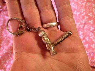 Vintage Penis Key Chain