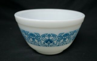 Vintage 1 - 1/2 Pint Pyrex Horizon Blue 401 Nesting Mixing Bowl