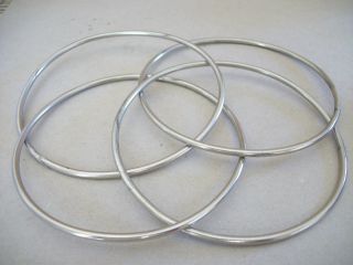 6.  25 " Diameter Magician Linked Rings (vintage Chinese Linked Rings ??)