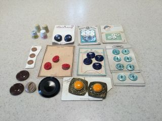 Vintage Buttons & Thimbles