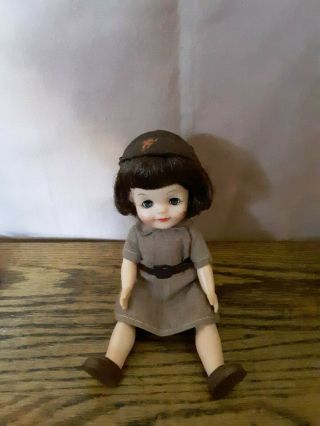 Collectable 1967 Effanbee Brownie Girl Scout Doll, 5