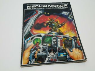 Fasa  Mechwarrior 1607 Battletech Vtg 1986