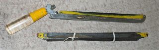 Vintage Great Neck Close Quarters Hacksaw With Bundle Of Blades