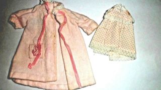 1909 Skipper Dream Time Doll Clothes Outfit 1964 Robe Vintage Barbie