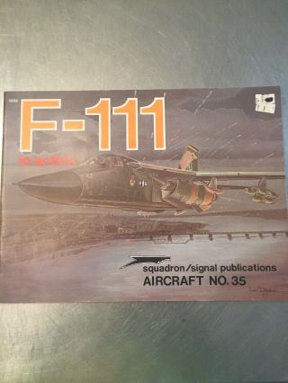 Vintage Squadron/signal Book F - 111 In Action Aircraft No.  35