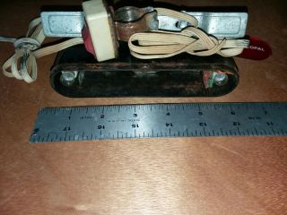 Vintage Bicycle Rear Turn Signal Light With Brackets.