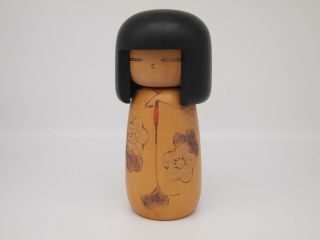7inch Japanese Vintage Wooden Sosaku Kokeshi Doll /cute Kimono Girl
