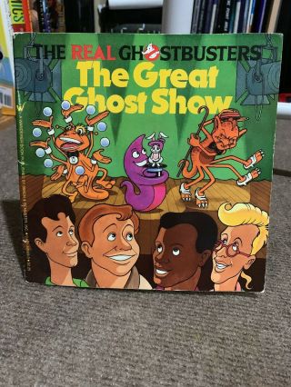 The Great Ghost Show: The Real Ghostbusters By Michael Teitelbaum Vintage