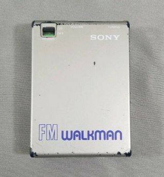 Only Vintage Sony Fm Walkman Srf - 30w With Belt Clip Broken