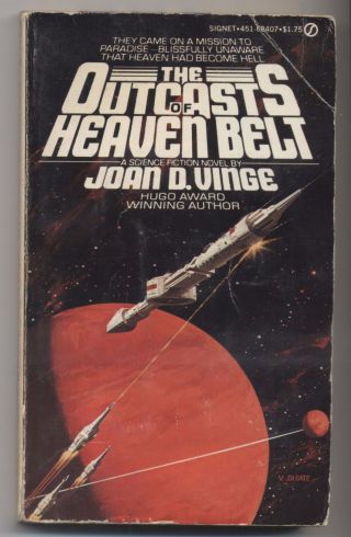 The Outcasts Of Heaven Belt Joan D Vinge 1978 Paperback Vintage Science Fiction