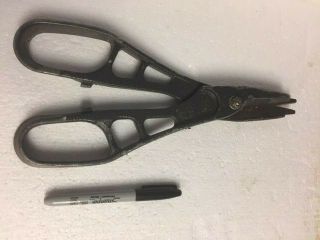 Vintage Malco Tools Large Tin Snips 13 Inch Shears