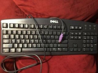 Vintage Dell Wired Keyboard (sk - 8110) Mechanical, .