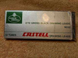Vintage Faber Castell 9032 5h Drawing Leads (16) Drafting