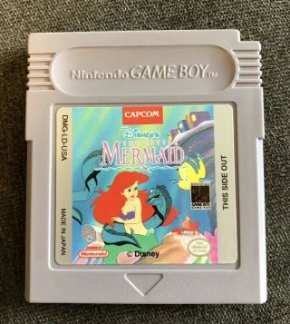 Disney’s The Little Mermaid Vintage Game Boy Game - Perfectly