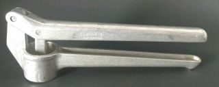 Vintage Simplex Iii Cast Aluminum Garlic Press Swiss Made 6 1/4 " Pre - Owned