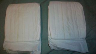 Vintage First Quality Med Adult Plastic Backed Diapers 2 Each
