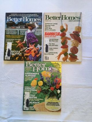 Vintage Better Homes And Gardens Magazines 4 - 83,  6 - 83,  5 - 87