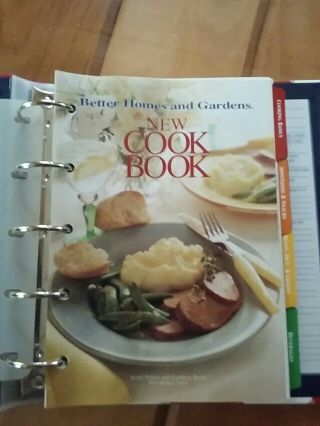 Vintage Better Homes and Gardens Cookbook 1996 11th Edition 5 Ring. 5