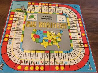 Big Business Transogram Vintage Board Game 100 complete Money game 2