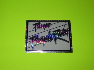 Vintage Prince Purple Rain Hologram Sticker