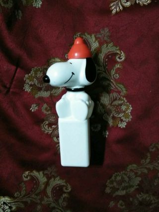 Vintage Snoopy Peanuts Snow Cone Maker Machine Replacment Pusher