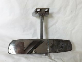 Origl Vintage 1966 Dodge Charger Rear View Mirror Cracked Glass