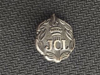 Vintage Jcl Junior Classic League Sterling Silver Pin